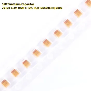 10PCS SMT tantalo kondensatorius 2012R 6.3V 10UF ± 10% TAJR106K006RNJ 0805