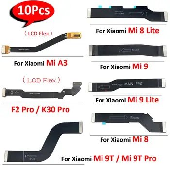 10vnt., Originalus pagrindinis kabelis Xiaomi Poco Mi A1 A2 9 8 Lite A3 9T F2 Pro / K30 Pro jungtis Pagrindinė plokštė į LCD ekrano juostelę