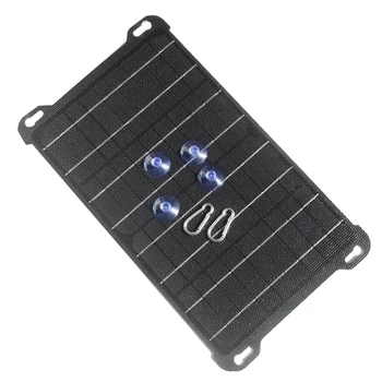 15W 5V/18V saulės baterijų plokštės Polikristalinės plokštės Lauko saulės baterijų įkroviklis Plastikas mobiliųjų telefonų įkrovikliams