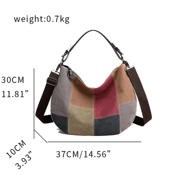 2023 Moteriškos drobės krepšys Mados dizaineris Didelės talpos krepšys per petį Y2K mados tendencijos prekės ženklo siuvimo modelio rankinė