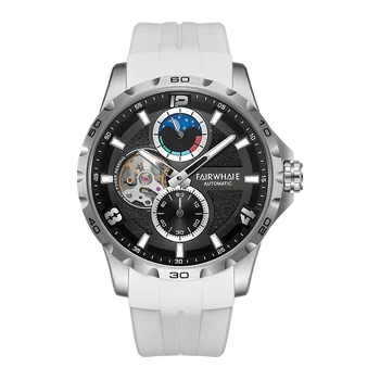 2023 Prabangus sportinis vyriškas laikrodis Nerūdijančio plieno dėklas Šviečiantis rankinis 43 mm automatinis mechaninis laikrodis
