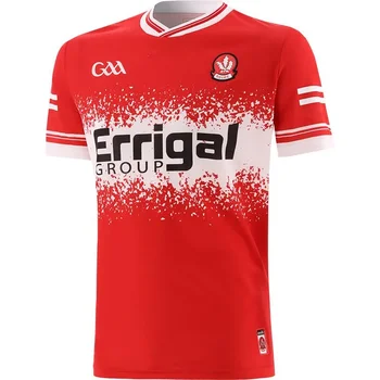 2024 Derry GAA Home Jersey Shirt Mens Rugby Jersey Dydis: S-5XL (Pasirinktinis pavadinimas ir numeris )