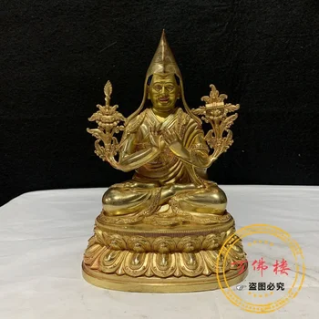 21cm Prancūzijos karalius Cinta Mani varis Paauksuotas subtilus mozaika Tibeto Budos statula Namų papuošalų fabrikas Tiesioginis pardavimas Didmeninė prekyba