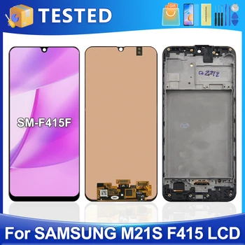 6.4''M21S skirta Samsung For Ori F415 F415F F415F/DS LCD ekranas Jutiklinio ekrano skaitmeninimo priemonės surinkimo pakeitimas