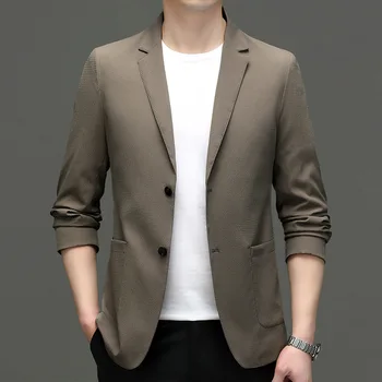 6554-2023 Vyriškas kostiumas pavasario naujas verslas profesionalus vyriškas kostiumas švarkas atsitiktinė korėjietiška kostiumo versija