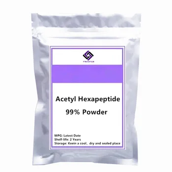 Acetilo heksapeptidas Kosmetikos klasė 99% šeši peptidų milteliai Acetilo heksapeptidas-8 Senėjimas Amžius be senėjimo Sukurkite savo sprendimą