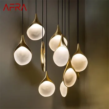 AFRA Postmoderni pakabinama lempa Kūrybiniai LED pakabinami šviestuvai Modernus dekoratyvinis apšvietimas Valgomojo svetainės šviestuvas