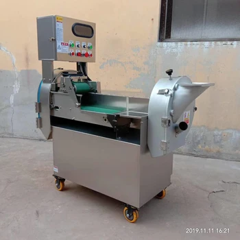 Automatinė daržovių pjaustymo mašina Komercinė elektrinė bulvių pjaustyklė Smulkintuvas Daugiafunkcinė daržovių pjaustymo mašina