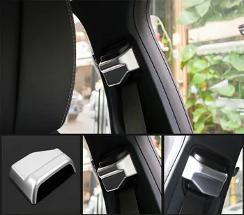Automobilio stiliaus sėdynės saugos diržo dangtelio dekoravimo lipdukas, skirtas Merce des Benz C W205 E W213 GLC X253 klasės interjero aksesuarams
