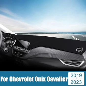 Automobilių aksesuarai Chevrolet Onix Cavalier 2019 2020 2021 2022 2023 prietaisų skydelio dangtelis Venkite šviesos pagalvėlės Anti-UV kilimas neslystantis kilimėlis