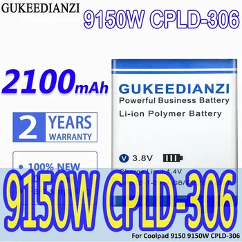 Didelės talpos GUKEEDIANZI baterija CPLD306 2100 mAh 