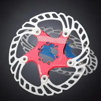 Dviračio plūduriuojantis diskas Stiprus šilumos išsklaidymas Nėra deformacijos Išblukęs plento dviratis Kalnų dviračio stabdžių rotorius