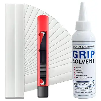 Golf Club Grip Replacement Kit Golf Grip Replacement Kit Solvent High Viscosity Golf Grip Tape Kit Golf Club Grip Repair