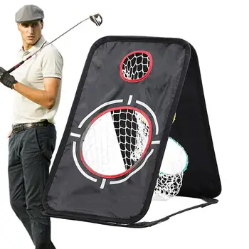 Golf Net Trainer Hitting Net Golf Trainer Folding Multifunctional Indoor Outdoor Practice Net Large