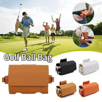 Golfo kamuoliukas Odinis krepšys lauke Sportas Golfas Liemenė Golfo marškinėliai Mini kišeninis golfas Lengvas odinis krepšys Golfo universalumo tiekimas