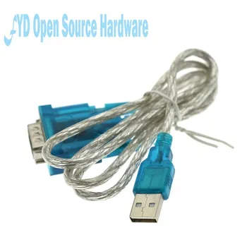 HL-340 USB į RS232 COM prievadas Serijinis PDA 9 kontaktų DB9 kabelio adapterio palaikymas Windows7 64