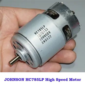 JOHNSON 785 DC variklis 18V 19000RPM didelės spartos didelės galios didelio sukimo momento elektrinis variklis gręžtuvų ir atsuktuvų elektriniams įrankiams
