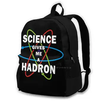 Juokingas mokslas Humoras Hadronų fizika Fizikas Geek Nerd mokykliniai krepšiai paauglėms mergaitėms Nešiojamas kompiuteris Kelioniniai krepšiai Mokslas Juokingas mokslas