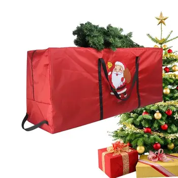 Kalėdų eglutės laikymo krepšys Neperšlampamas eglutės laikymo krepšys sulankstomasŠluostės krepšys Kalėdoms laikyti nuo dulkių Holiday Deco