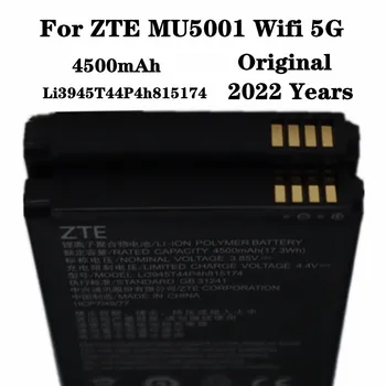 Li3945T44P4h815174 Aukštos kokybės originali baterija ZTE MU5002 MU5001 5G Wifi nešiojama belaidžio maršrutizatoriaus baterija Bateria sandėlyje