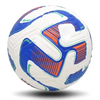 Naujausias futbolo kamuolys Standartinis 5 dydis Futbolas Aukštos kokybės kamuolio dilimui PU Besiūlių sporto lygos rungtynių treniruotės futbolas