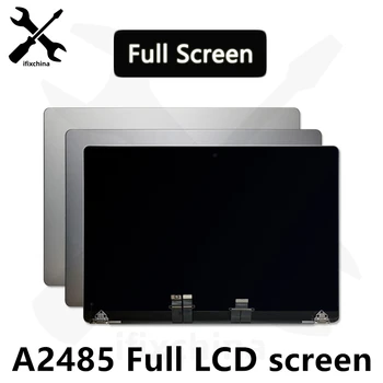 Originalus naujas A2485 LCD ekranas, skirtas Macbook Pro 2021 M1 16'' Viso surinkimo pakeitimas EMC 3651 kosminė pilka sidabro spalva