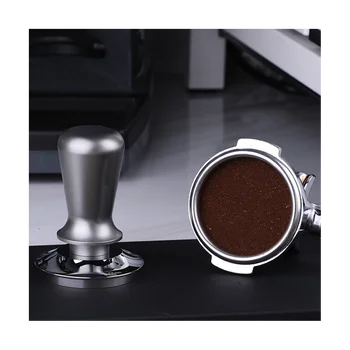 Pastovaus slėgio kavos klastojimo 53MM espreso skirstytuvas Nerūdijančio plieno jėgos miltelių plaktuko kavos įrankiai