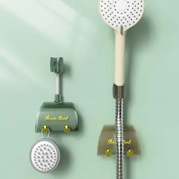 sieninis dušo purškimo laikiklis purškimo laikiklis Laikiklis Neperforuojantis dušo lazdelės laikiklis Dušo žarnos laikiklis su reguliuojamu kampu rankiniam dušui