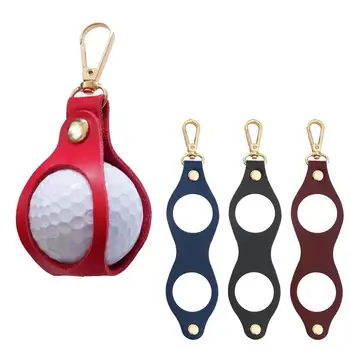 Single Golf Ball Bag Organizer Waist Hanging Keychain Golf Waist Bag Protectable Golf Ball Bag Organizer Small Waist Bag