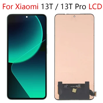 skirta Xiaomi 13T Pro 2306EPN60G 23078PND5G LCD ekranas Jutiklinio ekrano skaitmeninimo priemonės surinkimas, skirtas Xiaomi 13T LCD