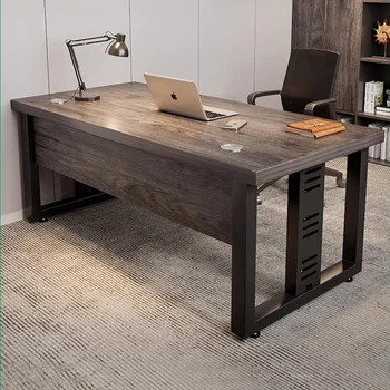 Study Working Office Desk Executive Meeting Free Delivery Office Desk Cheap Student Biurka Komputerowe Coffee Shop Furniture
