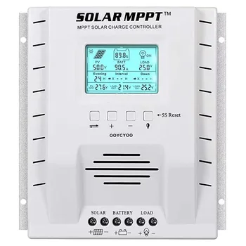 Tengyu Tech saulės valdiklis MPPT 40A 60A saulės įkrovimo valdiklis 12V / 24V Maksimalus įėjimas 100V saulės reguliatorius