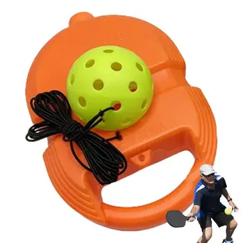 Tennis Serve Trainer Rockible Tennis Training Equipment With Ball And String Rebounder Training Equipment Training Aid Single