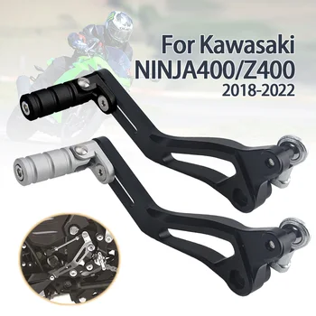 Tinka NINJA400 Ninja 400 Z400 2018-2020 2021 2022 CNC aliuminio reguliuojamas sulankstomas pavarų perjungiklis Perjungti pedalo svirtį Motociklas