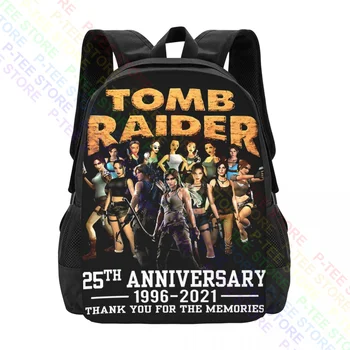 Tomb Raider 25-metis Ačiū už prisiminimusKuprinė didelės talpos treniruočių mokyklinis krepšys