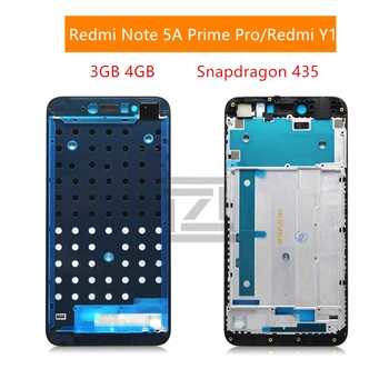Vidurinė rėmo plokštė, skirta Xiaomi Redmi Note 5A Prime Pro Vidurinio rėmo LCD ekranas, palaikantis priekinės plokštės rėmelio korpuso remonto dalis Redmi Y1