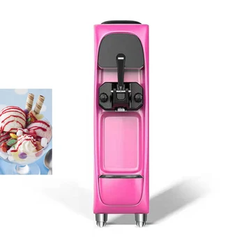 Visiškai automatinis vieno skonio ledų mašinos stalviršis mažas buitinis sundae aparatas