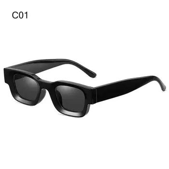 Vyrai Akiniai nuo saulės Kvadratinis rėmelis Poliarizuoti akiniai nuo saulės Žvejyba Dviračių akiniai UV400 Fashion Punk akiniai nuo saulės Retro atspalviai